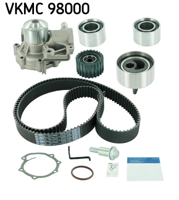 SKF VKMC 98000 Pompa acqua + Kit cinghie dentate